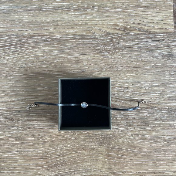 Made In Earth Rainbow Moonstone Choker Necklace - Picture 2 of 3